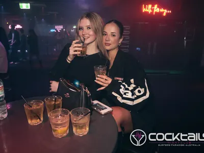 A professional photo of guests enjoying themselves at Cocktails Nightclub from our gallery.