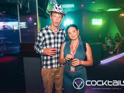 A professional photo of guests enjoying themselves at Cocktails Nightclub from our gallery.