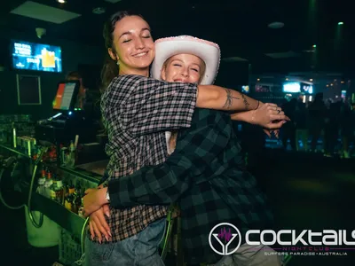 A professional photo of guests enjoying themselves at Cocktails Nightclub from our gallery.