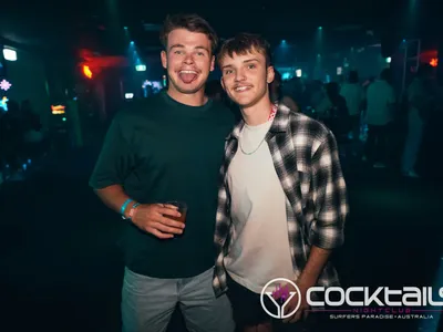 A professional photo of guests enjoying themselves at Cocktails Nightclub from our gallery.