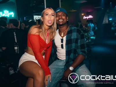 A professional photo of guests enjoying themselves at Cocktails Nightclub from our gallery.