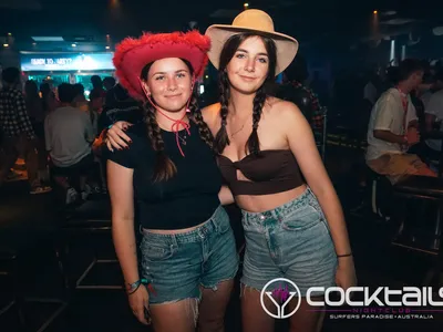 A professional photo of guests enjoying themselves at Cocktails Nightclub from our gallery.