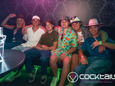 A professional photo of guests enjoying themselves at Cocktails Nightclub from our gallery.