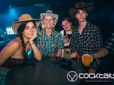 A professional photo of guests enjoying themselves at Cocktails Nightclub from our gallery.