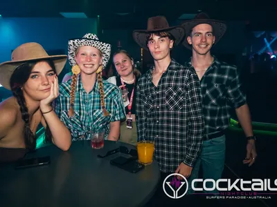 A professional photo of guests enjoying themselves at Cocktails Nightclub from our gallery.