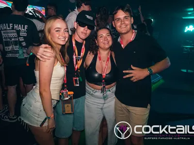 A professional photo of guests enjoying themselves at Cocktails Nightclub from our gallery.