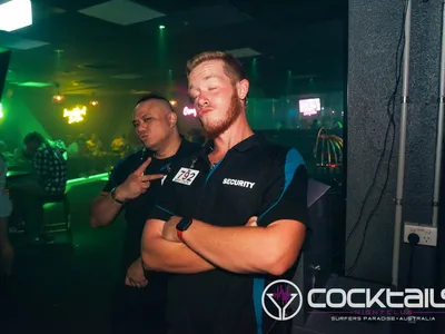 A professional photo of guests enjoying themselves at Cocktails Nightclub from our gallery.