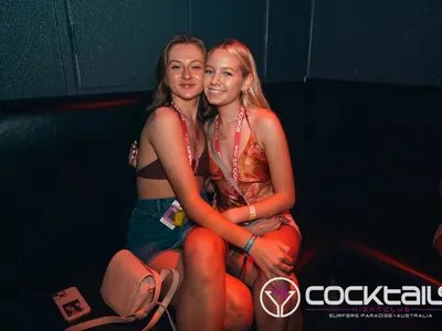 A professional photo of guests enjoying themselves at Cocktails Nightclub from our gallery.