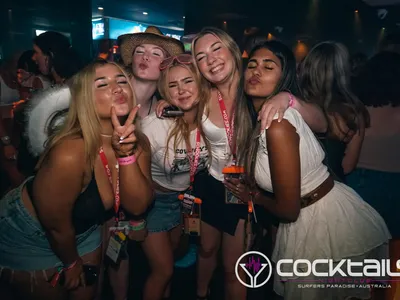 A professional photo of guests enjoying themselves at Cocktails Nightclub from our gallery.