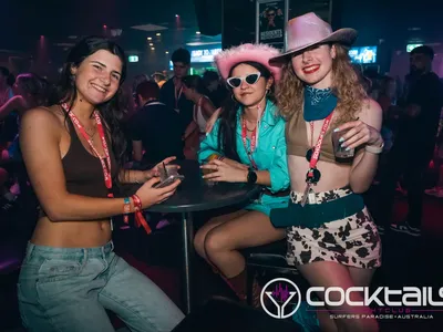 A professional photo of guests enjoying themselves at Cocktails Nightclub from our gallery.