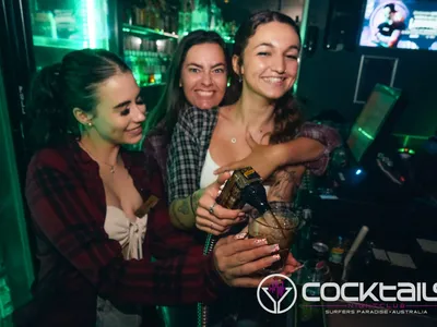 A professional photo of guests enjoying themselves at Cocktails Nightclub from our gallery.