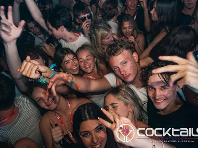 A professional photo of guests enjoying themselves at Cocktails Nightclub from our gallery.