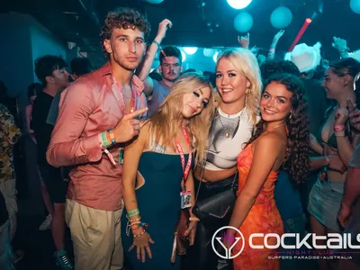 A professional photo of guests enjoying themselves at Cocktails Nightclub from our gallery.