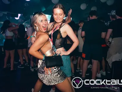 A professional photo of guests enjoying themselves at Cocktails Nightclub from our gallery.