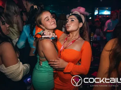 A professional photo of guests enjoying themselves at Cocktails Nightclub from our gallery.