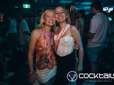 A professional photo of guests enjoying themselves at Cocktails Nightclub from our gallery.