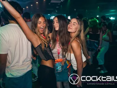 A professional photo of guests enjoying themselves at Cocktails Nightclub from our gallery.