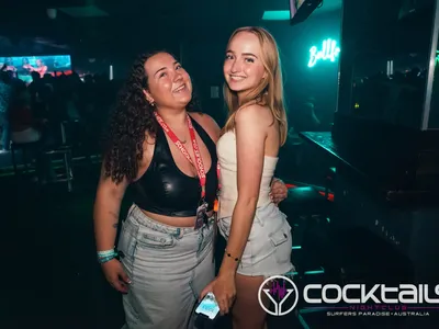 A professional photo of guests enjoying themselves at Cocktails Nightclub from our gallery.