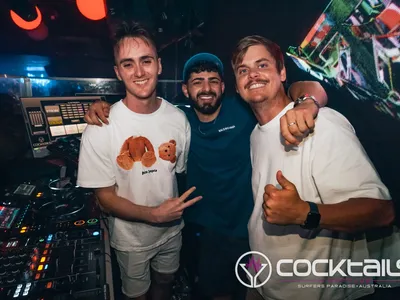 A professional photo of guests enjoying themselves at Cocktails Nightclub from our gallery.