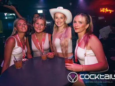 A professional photo of guests enjoying themselves at Cocktails Nightclub from our gallery.