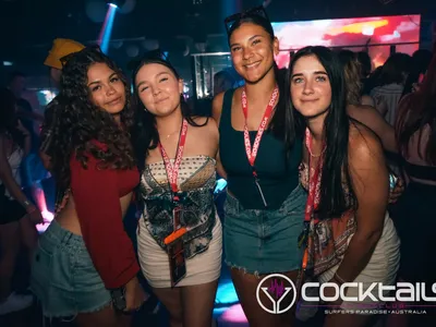 A professional photo of guests enjoying themselves at Cocktails Nightclub from our gallery.