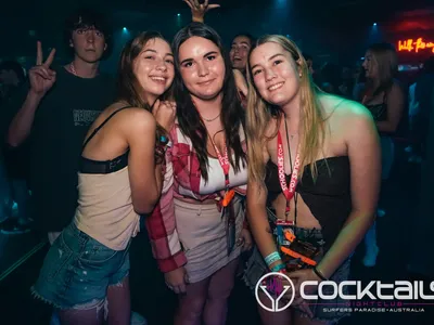 A professional photo of guests enjoying themselves at Cocktails Nightclub from our gallery.