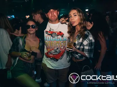 A professional photo of guests enjoying themselves at Cocktails Nightclub from our gallery.