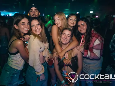 A professional photo of guests enjoying themselves at Cocktails Nightclub from our gallery.