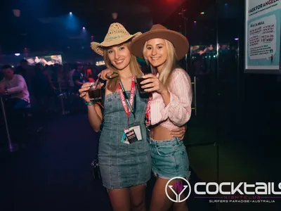 A professional photo of guests enjoying themselves at Cocktails Nightclub from our gallery.