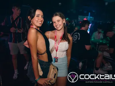 A professional photo of guests enjoying themselves at Cocktails Nightclub from our gallery.