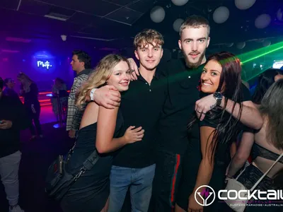 A professional photo of guests enjoying themselves at Cocktails Nightclub from our gallery.