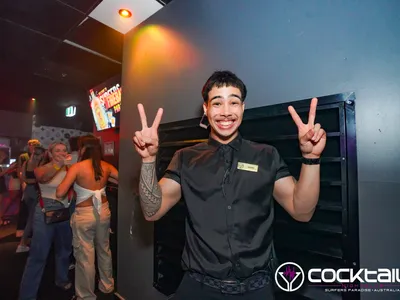 A professional photo of guests enjoying themselves at Cocktails Nightclub from our gallery.