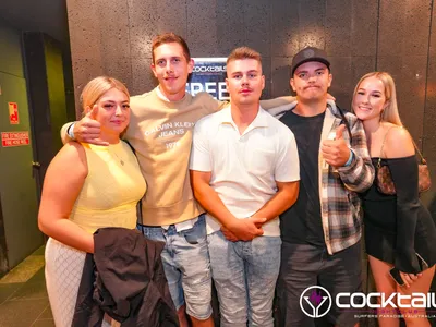 A professional photo of guests enjoying themselves at Cocktails Nightclub from our gallery.