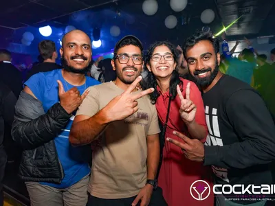 A professional photo of guests enjoying themselves at Cocktails Nightclub from our gallery.