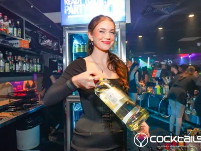 A professional photo of guests enjoying themselves at Cocktails Nightclub from our gallery.