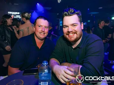 A professional photo of guests enjoying themselves at Cocktails Nightclub from our gallery.