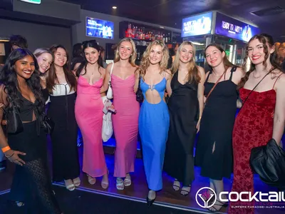 A professional photo of guests enjoying themselves at Cocktails Nightclub from our gallery.