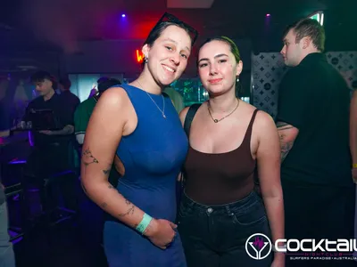 A professional photo of guests enjoying themselves at Cocktails Nightclub from our gallery.