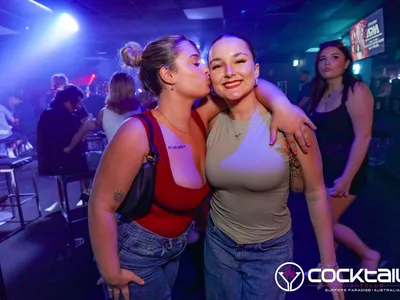 A professional photo of guests enjoying themselves at Cocktails Nightclub from our gallery.