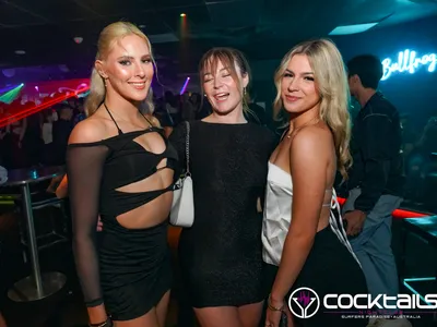 A professional photo of guests enjoying themselves at Cocktails Nightclub from our gallery.