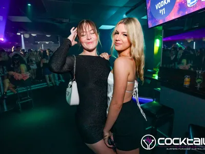 A professional photo of guests enjoying themselves at Cocktails Nightclub from our gallery.