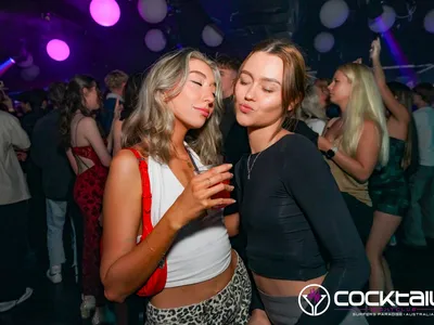 A professional photo of guests enjoying themselves at Cocktails Nightclub from our gallery.