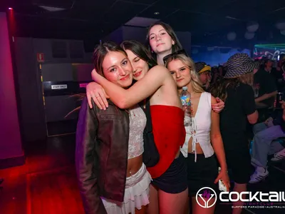 A professional photo of guests enjoying themselves at Cocktails Nightclub from our gallery.