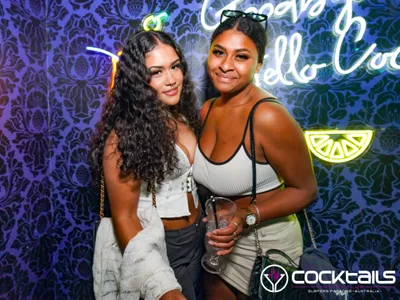 A professional photo of guests enjoying themselves at Cocktails Nightclub from our gallery.