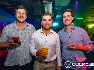 A professional photo of guests enjoying themselves at Cocktails Nightclub from our gallery.