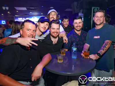 A professional photo of guests enjoying themselves at Cocktails Nightclub from our gallery.