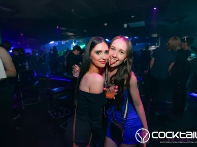 A professional photo of guests enjoying themselves at Cocktails Nightclub from our gallery.