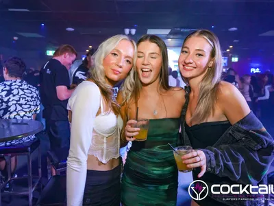 A professional photo of guests enjoying themselves at Cocktails Nightclub from our gallery.