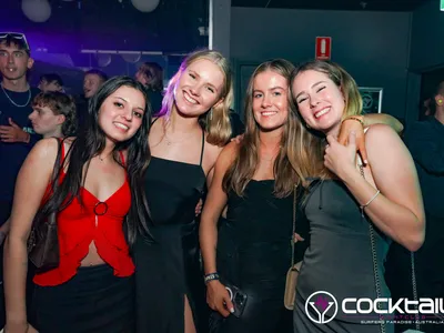 A professional photo of guests enjoying themselves at Cocktails Nightclub from our gallery.