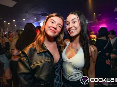 A professional photo of guests enjoying themselves at Cocktails Nightclub from our gallery.